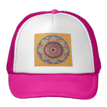 Casquillo hermoso de la mandala gorras
