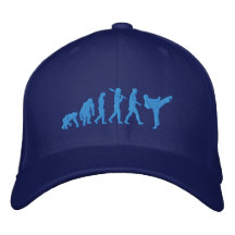 Casquillo marcial bordado del karate de los artist gorras bordadas