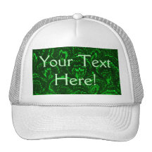 Casquillo retro del gorra del verde esmeralda de l