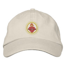 Casquillo sagrado del corazón gorras bordadas