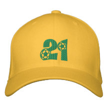 Casquillo surafricano de los aficionados al fútbol gorra de béisbol