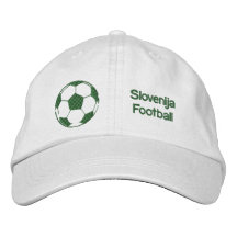 Casquillo unisex del fútbol del fútbol de Slovenij Gorras Bordadas