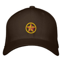 Casquillos bordados sheriff gorra bordada