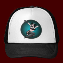 Casquillos modelos del chica del casquillo de los  gorras