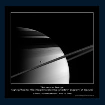 CassiniMission-TethysRingShadow_ca posters