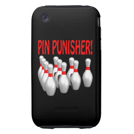 Castigador del Pin iPhone 3 Tough Funda