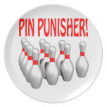 Castigador del Pin Platos Para Fiestas