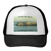 Castill del Morro La Habana Cuba Gorras De Camionero