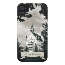 Castillo blanco iPhone 4 protectores