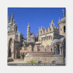 Castillo Colomares, pueblo de Benalmadena, España Iman De Frigorífico