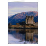 Castillo de Eileen Donan, lago Duich, Escocia Tarjetas