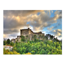 Castillo de Fosdinovo Tarjeta Postal