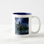 Castillo de Hogwarts en la noche tazas