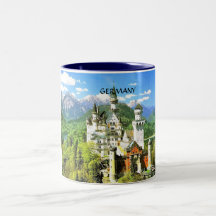 CASTILLO DE NEUSCHWANSTEIN, ALEMANIA TAZAS DE CAFÉ