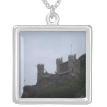Castillo de Rheinstein Pendientes Personalizados