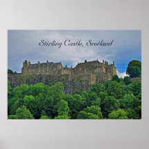 Castillo de Stirling, Escocia Poster