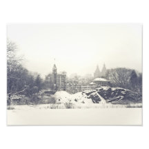 Castillo del belvedere en el invierno en Central P Fotos