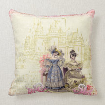 Castillo del cuento de hadas y almohada de las pri