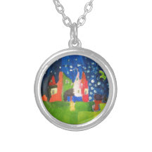 Castillo del misterio collar personalizado