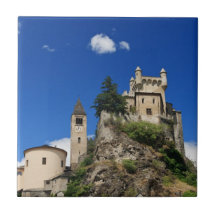 Castillo del Saint Pierre, Italia Azulejo Cerámica