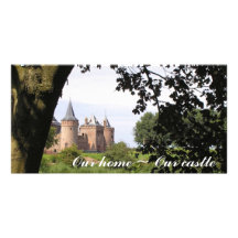Castillo en Muiden los Países Bajos Tarjetas Fotograficas Personalizadas