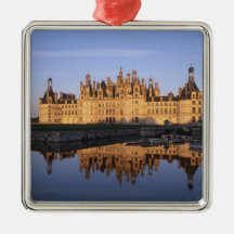 Castillo francés Chambord, el valle del Loira, Fra Ornamento De Reyes Magos