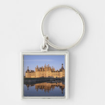 Castillo francés Chambord, el valle del Loira, Fra Llavero Personalizado