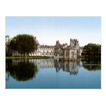 Castillo francés Fontainebleau Tarjetas Postales
