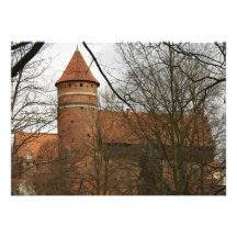 Castillo gótico medieval de Olsztyn - invitación