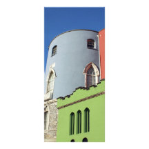 Castillo Irlanda de Dublín Tarjetas Publicitarias A Todo Color