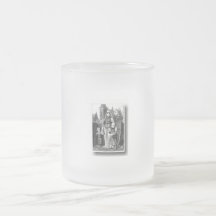 Castillo medieval tazas de café