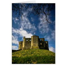 Castillo y ermita de Warkworth Felicitaciones