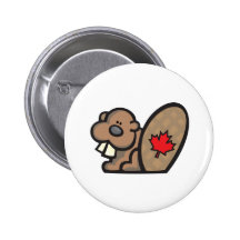 Castor Canadá Pins