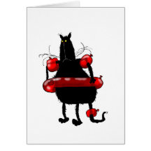 Cat in the Rain Karten
