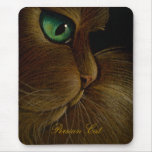 CAT PERSA ROJO Mousepad Alfombrillas De Ratón