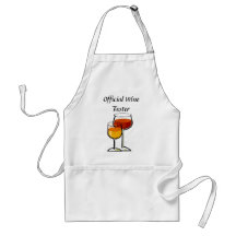Catador oficial del vino delantal