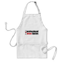 Catador profesional del vino delantal