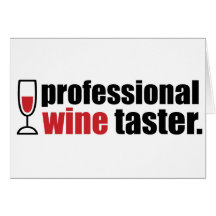 Catador profesional del vino felicitación
