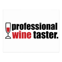 Catador profesional del vino postales