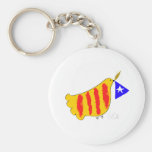 Cataluña patriótica, llibertat de Catalunya Llavero Personalizado