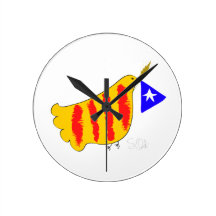 Cataluña patriótica, llibertat de Catalunya Relojes De Pared