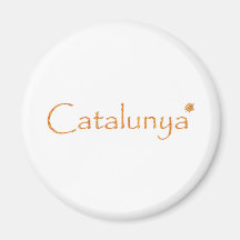 catalunya imán para frigorifico
