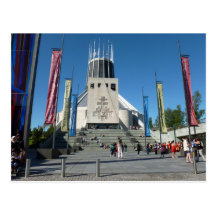 Catedral católica - Liverpool Tarjetas Postales