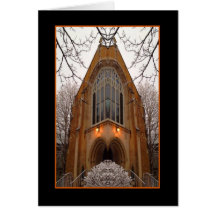 Catedral de la tarjeta de la aclaración