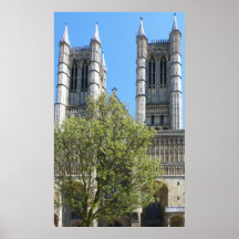 Catedral de Lincoln, Lincoln, Inglaterra Poster