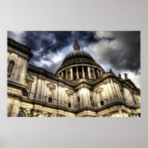 Catedral de Londres, Inglaterra - de San Pablo - H posters