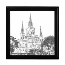 Catedral de New Orleans St. Louis cajas de regalo