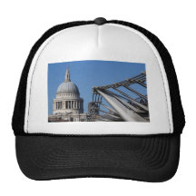 Catedral del puente y del St Pauls del milenio Gorras De Camionero