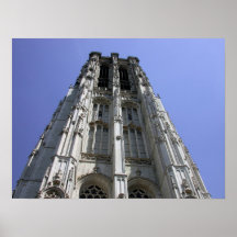 Catedral del St. Rumbold de la torre de Mechelen Impresiones