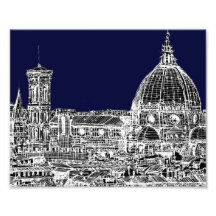 Catedral Florencia de la marina de guerra Impresiones Fotográficas